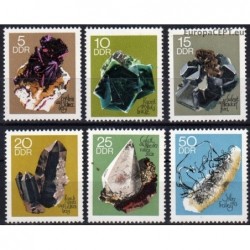 East Germany 1969. Minerals