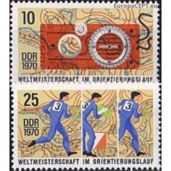 East Germany 1970. Orienteering