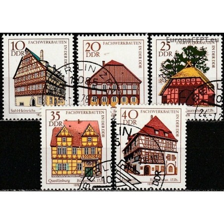 Rytų Vokietija 1978. Tradiciniai pastatai