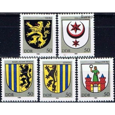 East Germany 1984. Coat of Arms
