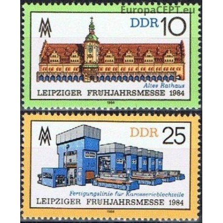 Rytų Vokietija 1984. Tarptautinė Laipcigo mugė