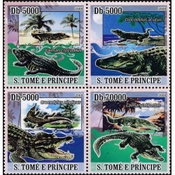 Sao Tome and Principe 2008. Crocodilians