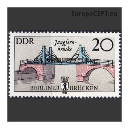 East Germany 1985. Bridges