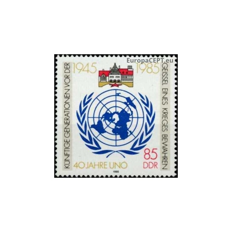 Rytų Vokietija 1985. Jungtinės Tautos