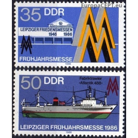 Rytų Vokietija 1986. Tarptautinė Leipcigo mugė