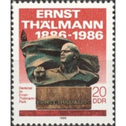 Rytų Vokietija 1986. Ernstas Telmanas