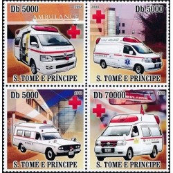 Sao Tome and Principe 2008. Japanese Ambulances