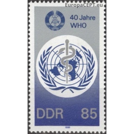 East Germany 1988. World Health Organization
