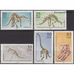East Germany 1990. Prehistoric fauna
