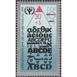 East Germany 1990. Alphabetization