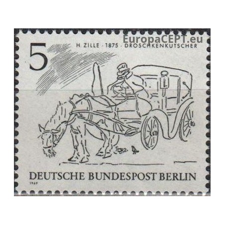 West Berlin 1969. Transport in Berlin (XIX cent.)