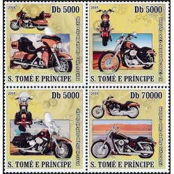 San Tomė ir Prinsipė 2008. Harley Davidson motociklai
