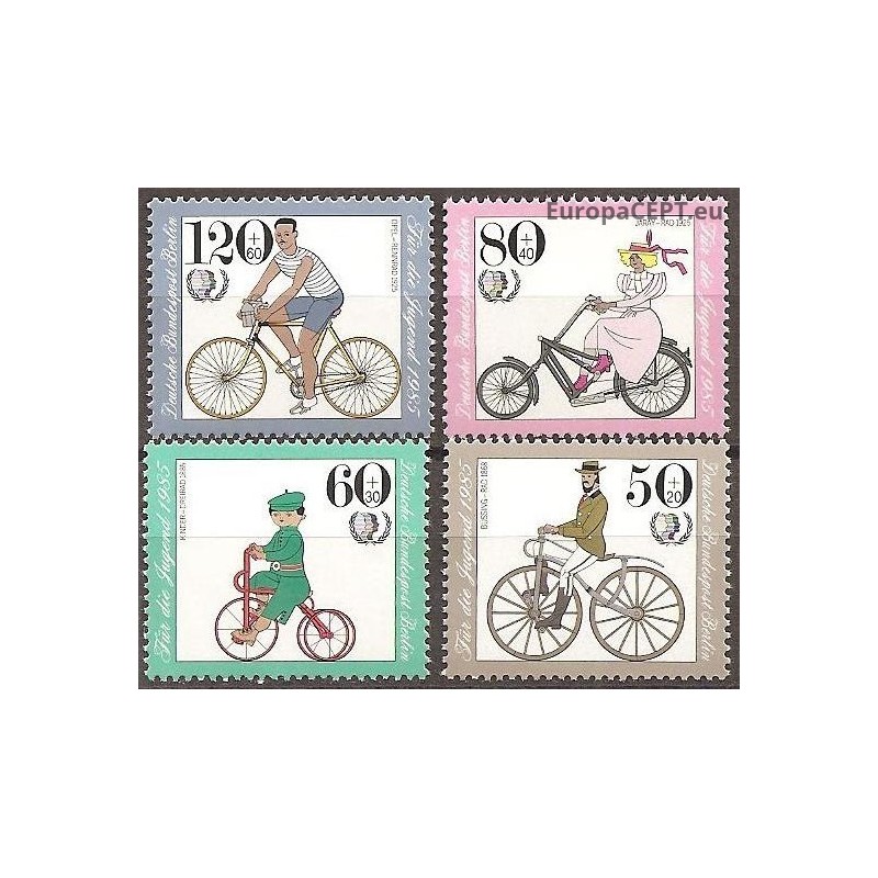 West Berlin 1985. Bicycles
