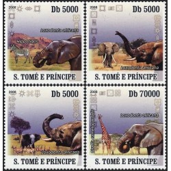 Sao Tome and Principe 2008. Elephants