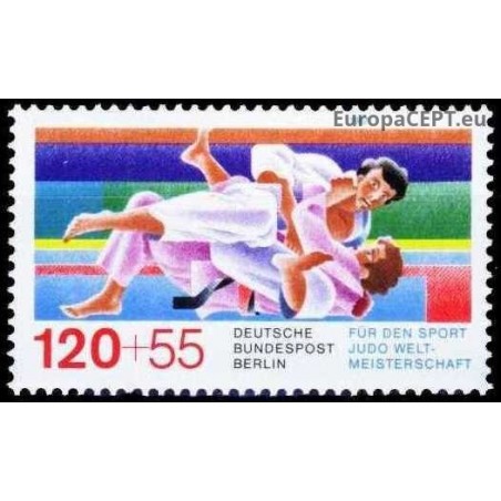 West Berlin 1987. Judo