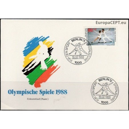 Vakarų Berlynas 1988. Kalgario žiemos olimpinės žaidynės