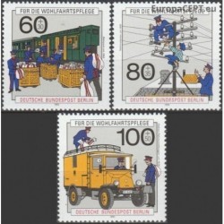 Vakarų Berlynas 1990. Paštas ir ryšiai