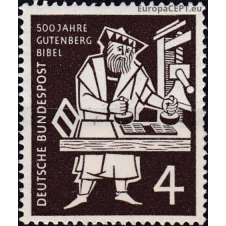 Vokietija 1954. Gutenbergo Biblija