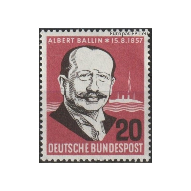 Vokietija 1957. Albertas Balinas (laivybos magnatas)