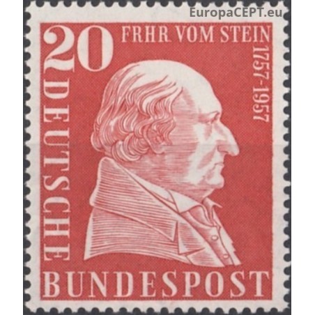 Germany 1957. Baron vom Stein (Prussian statesman)