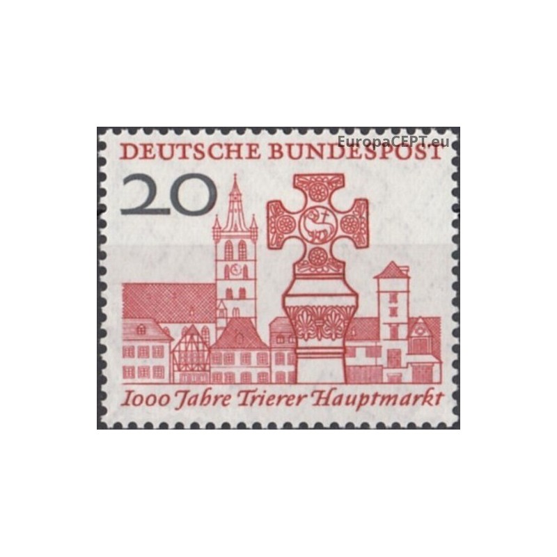 Vokietija 1958. Miestų istorija (Tryras)