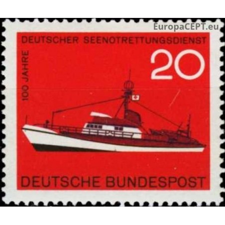 Germany 1965. Ship transport