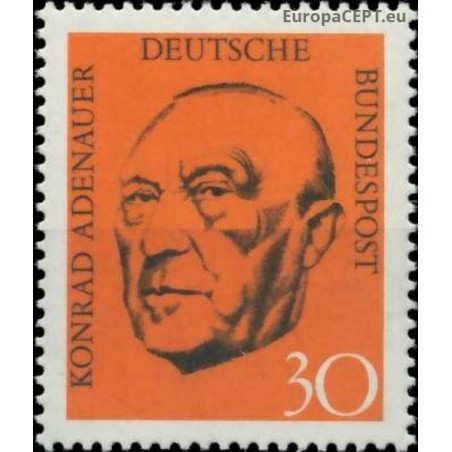Vokietija 1968. Konradas Adenaueris