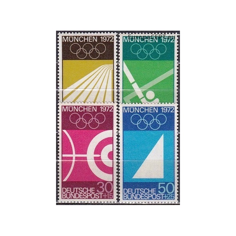 Vokietija 1969. Miuncheno vasaros olimpinės žaidynės (I)