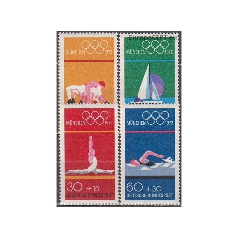 Vokietija 1972. Miuncheno vasaros olimpinės žaidynės (IV)