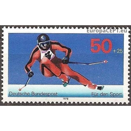 Germany 1978. Skiing