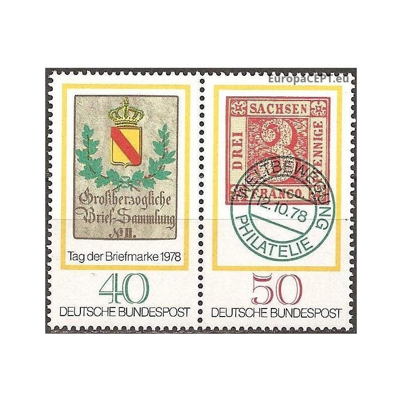 Vokietija 1978. Pašto ženklo diena (filatelija)