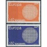 Andorra (french) 1970. CEPT: Stylised Sun from 24 Fibres