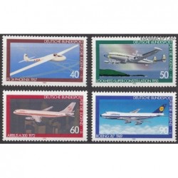 Germany 1980. Aircrafts