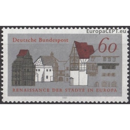 Germany 1981. European architecture