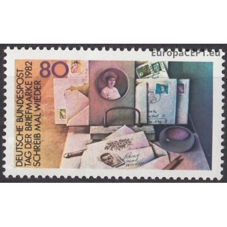 Vokietija 1982. Pašto ženklo diena