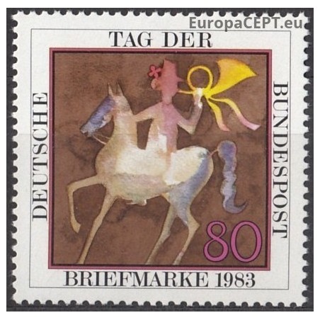 Vokietija 1983. Pašto ženklo diena