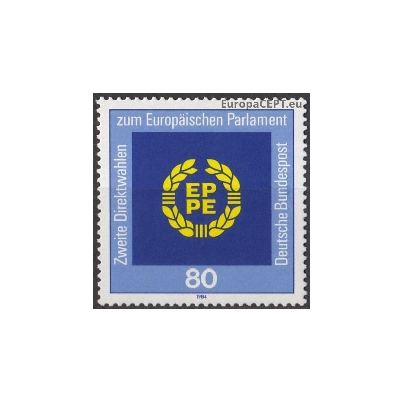 Germany 1984. Elections of the European Parliament