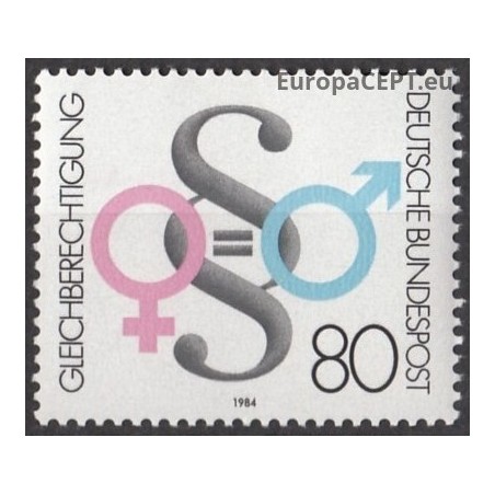 Germany 1984. Equal rights