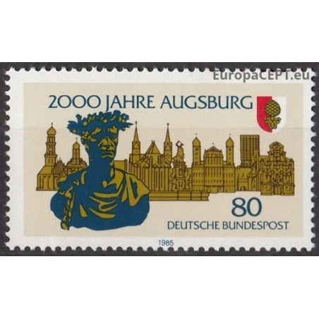 Vokietija 1985. Miestų istorija (Augsburgas)