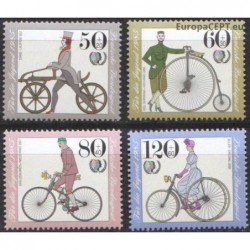 Germany 1985. Vintage bicycles