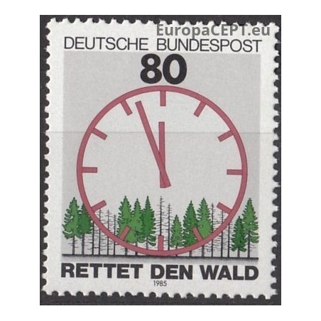 Vokietija 1985. Miškų atželdinimas
