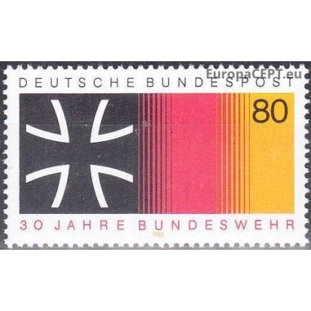 Vokietija 1985. Ginkluotosios pajėgos (Bundesveras)