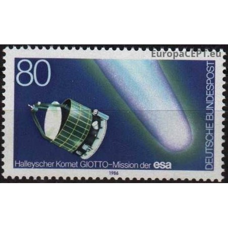 Germany 1986. European space exploration