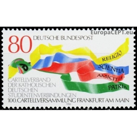 Germany 1986. Student organization