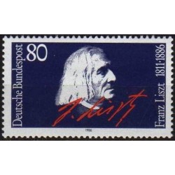 Germany 1986. Franz Liszt (Composer)