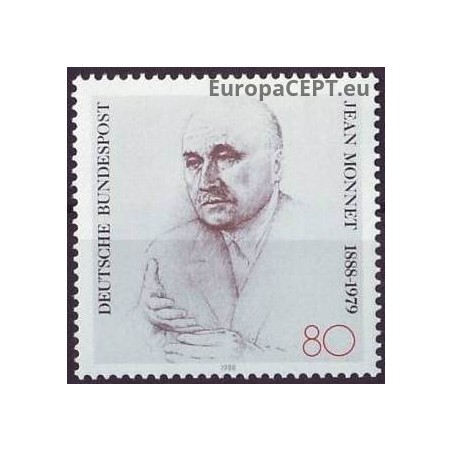 Germany 1988. Jean Monnet (French political economist)