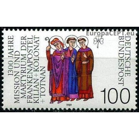 Vokietija 1989. Krikščionybės istorija (3 Frankonijos šventieji)