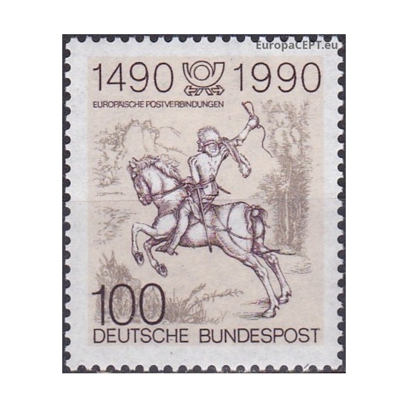 Vokietija 1990. Europos pašto istorija