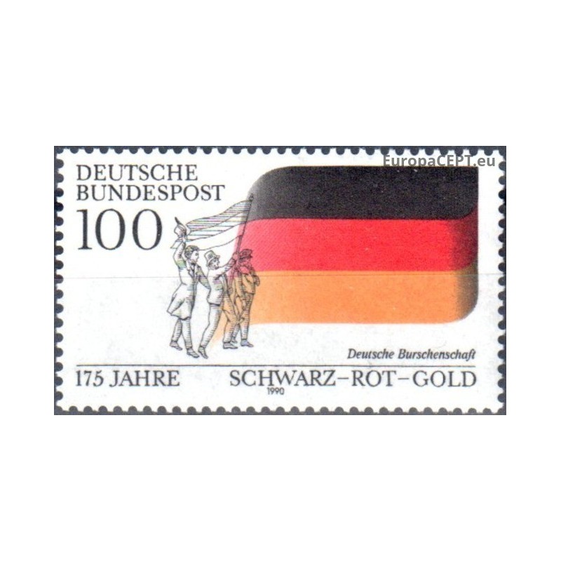 Germany 1990. National colors
