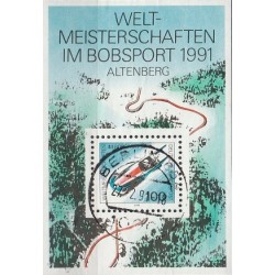 Germany 1991. Bobsleigh